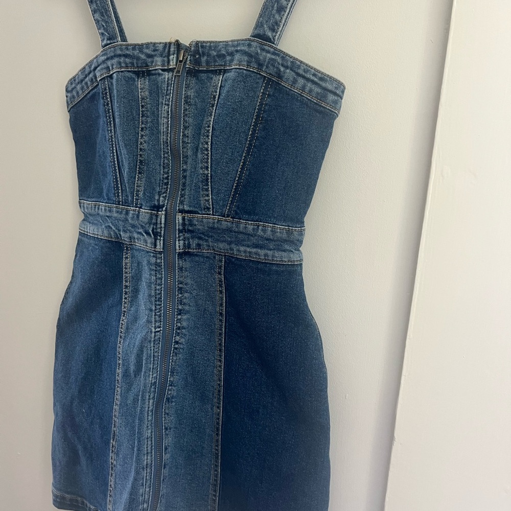 Wild Fable Denim Dress with Zipper